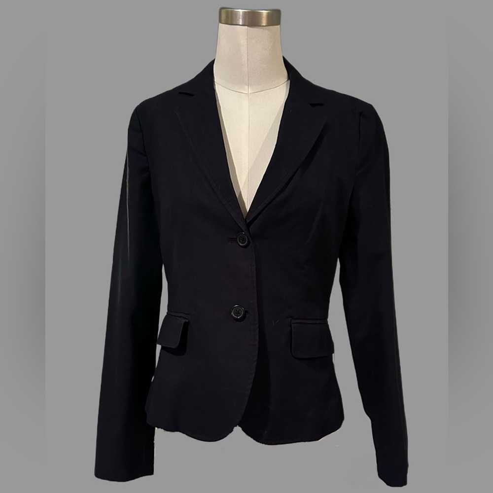 J. Crew Elegant Navy Blazer